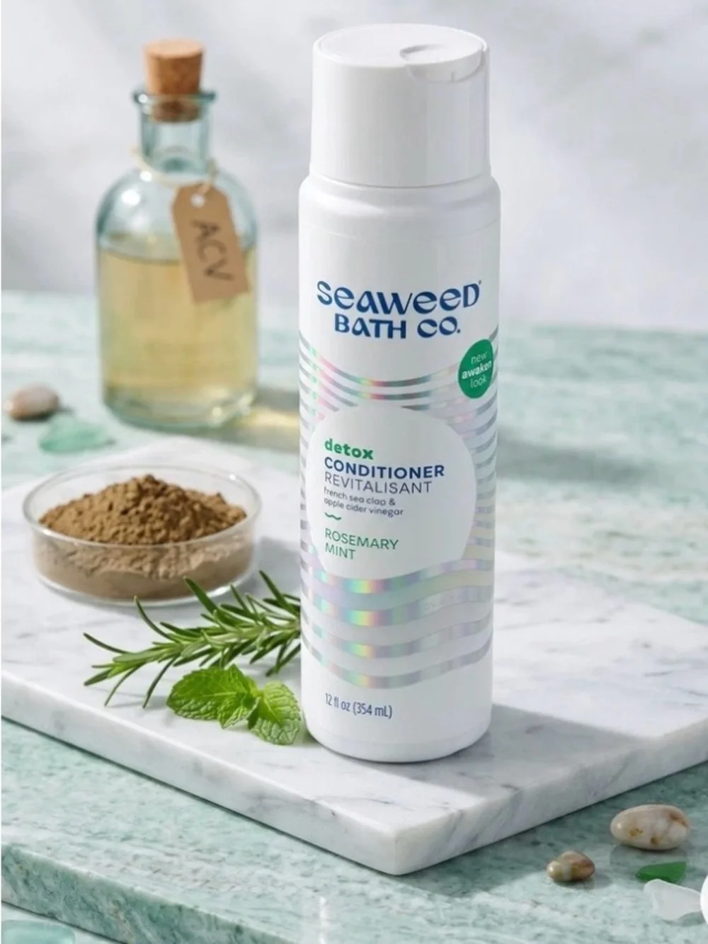 Detox Conditioner - White (Rosemary Mint)